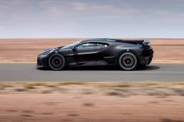 Bugatti Divo de côté