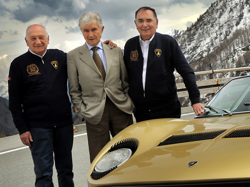 Les hommes qui ont conçu la Lamborghini Miura