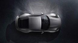 Porsche 911 Turbo S vue du dessus