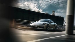 Porsche 911 Turbo S de face